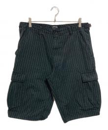 stussy（ステューシー）の古着「ハーフカーゴパンツ」｜ブラック