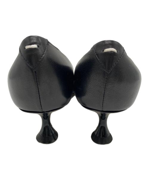 Maison Margiela（メゾンマルジェラ）Maison Margiela (メゾンマルジェラ) ヒールパンプス ブラック サイズ:SIZE 38の古着・服飾アイテム