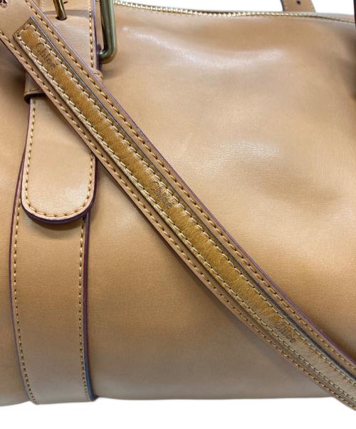 Chloe（クロエ）Chloe (クロエ) サム ボストンバッグ ブラウンの古着・服飾アイテム