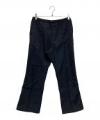 Needlesニードルズ）の古着「W.U. Boot-Cut Pant - Pe/C Twill」｜ブラック