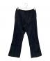 Needles（ニードルズ）の古着「W.U. Boot-Cut Pant - Pe/C Twill」｜ブラック