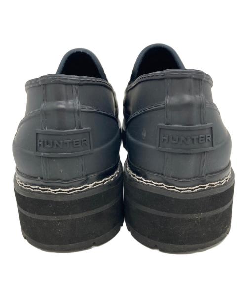 HUNTER（ハンター）HUNTER (ハンター) レインローファー ブラック サイズ:SIZE UK6の古着・服飾アイテム