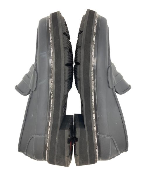 HUNTER（ハンター）HUNTER (ハンター) レインローファー ブラック サイズ:SIZE UK6の古着・服飾アイテム