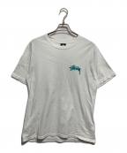 stussyステューシー）の古着「TRIBAL MASK TEE」｜ホワイト