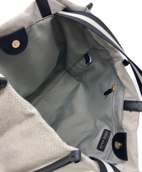 COLE HAAN（コールハーン）COLE HAAN (コールハーン) モンテシートキャンバストート グレーの古着・服飾アイテム