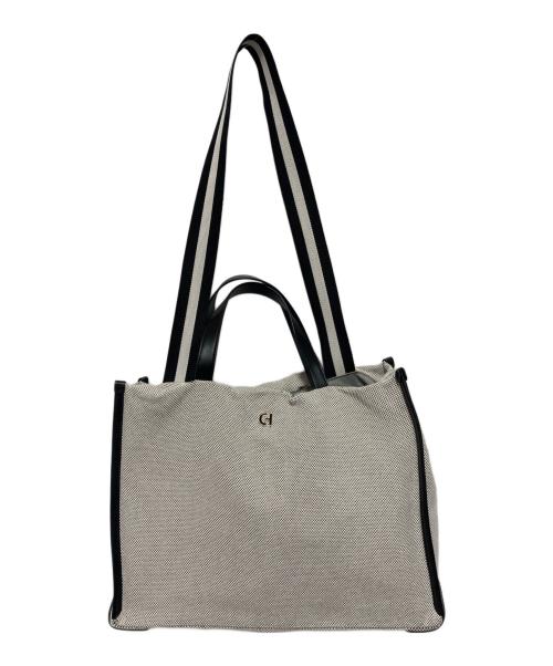 COLE HAAN（コールハーン）COLE HAAN (コールハーン) モンテシートキャンバストート グレーの古着・服飾アイテム