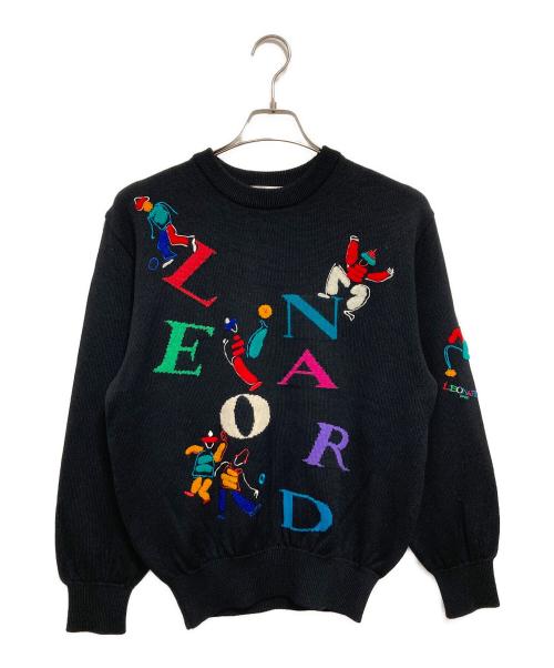 LEONARD SPORT（レオナール スポーツ）LEONARD SPORT (レオナール スポーツ) ニット ブラック サイズ:Mの古着・服飾アイテム