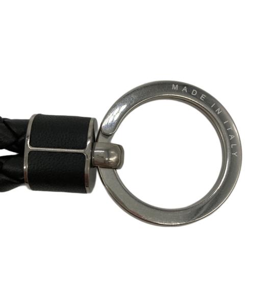 BOTTEGA VENETA（ボッテガベネタ）BOTTEGA VENETA (ボッテガベネタ) キーリング ブラックの古着・服飾アイテム