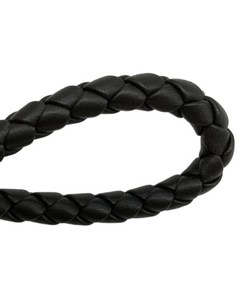 BOTTEGA VENETA（ボッテガベネタ）BOTTEGA VENETA (ボッテガベネタ) キーリング ブラックの古着・服飾アイテム
