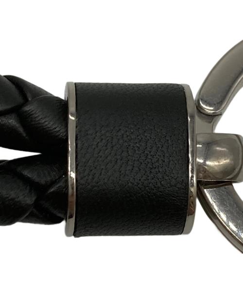 BOTTEGA VENETA（ボッテガベネタ）BOTTEGA VENETA (ボッテガベネタ) キーリング ブラックの古着・服飾アイテム