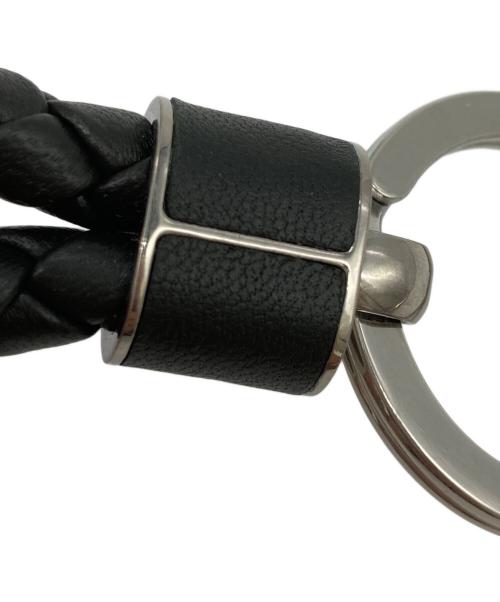 BOTTEGA VENETA（ボッテガベネタ）BOTTEGA VENETA (ボッテガベネタ) キーリング ブラックの古着・服飾アイテム