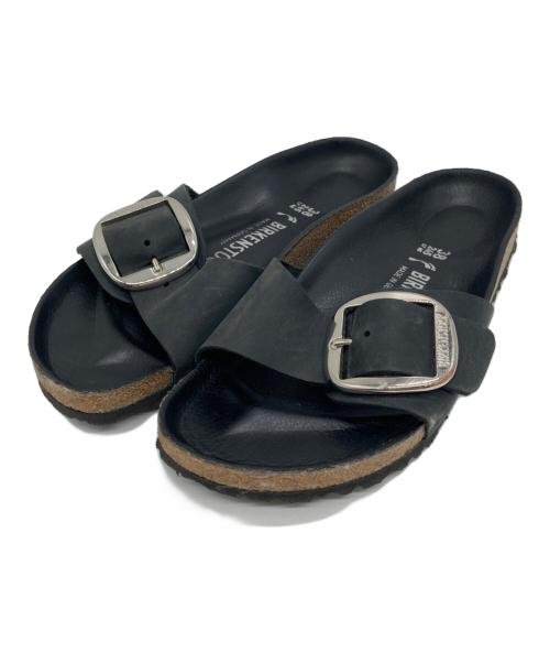 BIRKENSTOCK（ビルケンシュトック）BIRKENSTOCK (ビルケンシュトック) マドリッド ビックバックルサンダル ブラック サイズ:24.5の古着・服飾アイテム