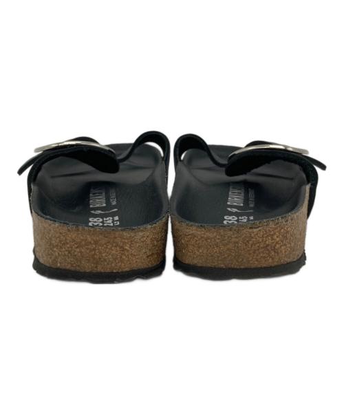 BIRKENSTOCK（ビルケンシュトック）BIRKENSTOCK (ビルケンシュトック) マドリッド ビックバックルサンダル ブラック サイズ:24.5の古着・服飾アイテム