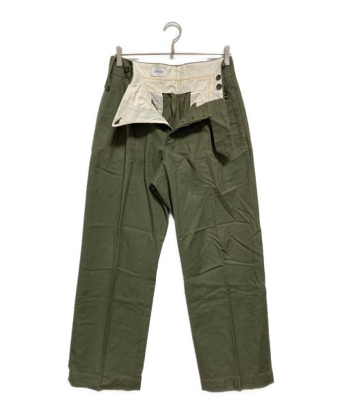 Tangent（タンジェント）Tangent (タンジェント) ヘンリー TAN02 ° フレンチワーカーサージ オリーブ サイズ:44の古着・服飾アイテム