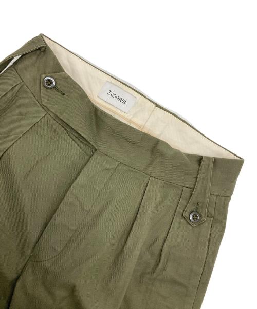 Tangent（タンジェント）Tangent (タンジェント) ヘンリー TAN02 ° フレンチワーカーサージ オリーブ サイズ:44の古着・服飾アイテム