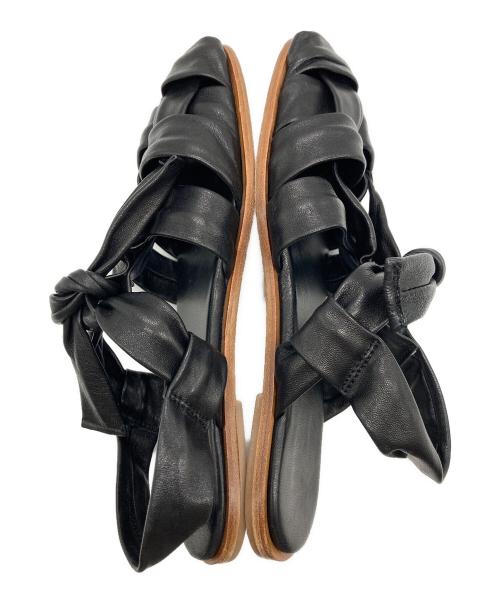 HEREU（ヘリュー）HEREU (ヘリュー) bena サンダル ブラック サイズ:36の古着・服飾アイテム