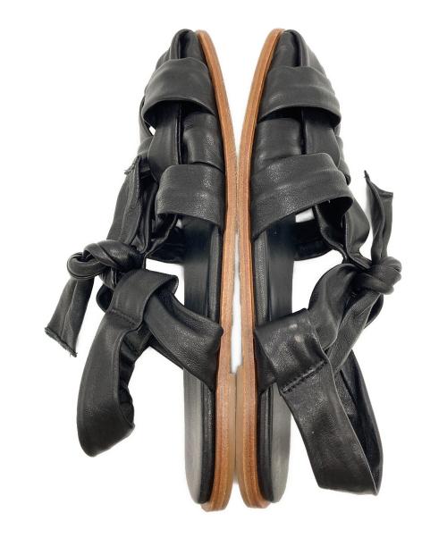 HEREU（ヘリュー）HEREU (ヘリュー) bena サンダル ブラック サイズ:36の古着・服飾アイテム