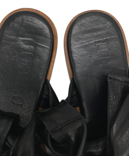 HEREU（ヘリュー）HEREU (ヘリュー) bena サンダル ブラック サイズ:36の古着・服飾アイテム