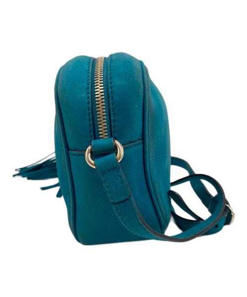 GUCCI（グッチ）GUCCI (グッチ) ソーホー スモールディスコ ブルーの古着・服飾アイテム