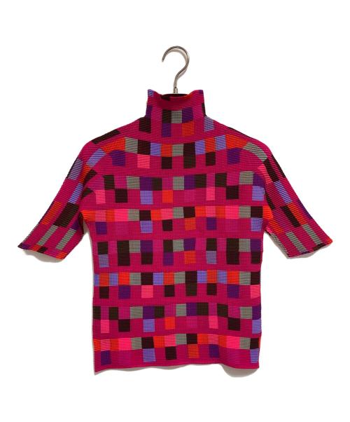 PLEATS PLEASE（プリーツプリーズ）PLEATS PLEASE (プリーツプリーズ) プリーツブラウス ピンク サイズ:3の古着・服飾アイテム