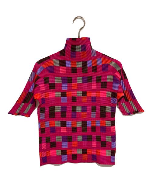 PLEATS PLEASE（プリーツプリーズ）PLEATS PLEASE (プリーツプリーズ) プリーツブラウス ピンク サイズ:3の古着・服飾アイテム