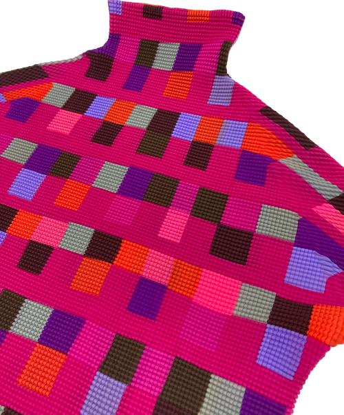 PLEATS PLEASE（プリーツプリーズ）PLEATS PLEASE (プリーツプリーズ) プリーツブラウス ピンク サイズ:3の古着・服飾アイテム