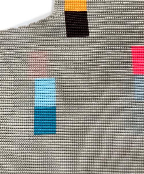 me ISSEY MIYAKE（ミーイッセイ ミヤケ）me ISSEY MIYAKE (ミーイッセイ ミヤケ) ハイネックプリーツブラウス ベージュ サイズ:-の古着・服飾アイテム