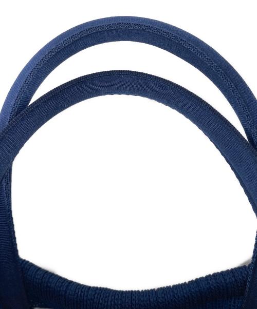 PLEATS PLEASE（プリーツプリーズ）PLEATS PLEASE (プリーツプリーズ) バケツ型ハンドバッグ ブルーの古着・服飾アイテム