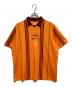 Supreme（シュプリーム）の古着「JEWEL STRIPE SOCCER JERSEY ゲームシャツ」｜オレンジ