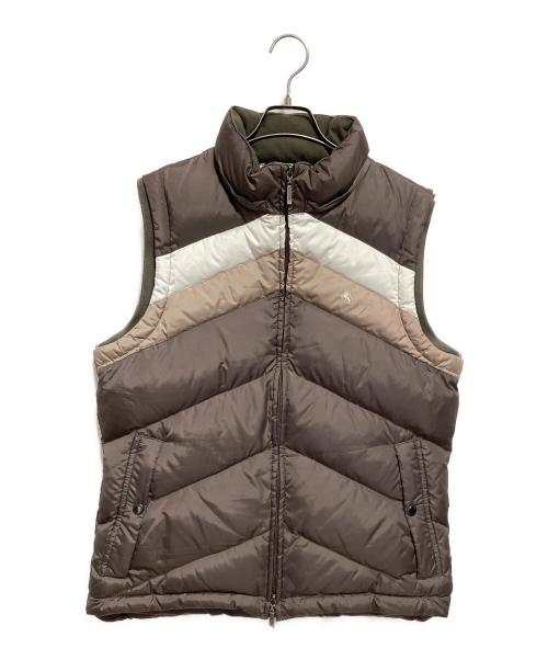 BURBERRY BLACK LABEL（バーバリーブラックレーベル）BURBERRY BLACK LABEL (バーバリーブラックレーベル) ダウンベスト ベージュ サイズ:Lの古着・服飾アイテム