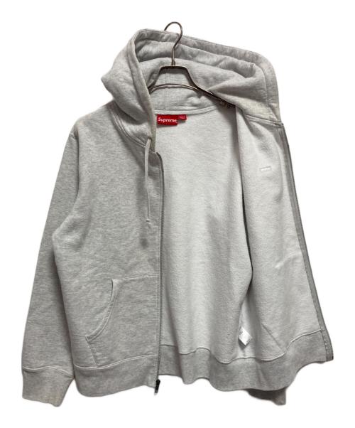 SUPREME（シュプリーム）Supreme (シュプリーム) ジップパーカー グレー サイズ:Mの古着・服飾アイテム