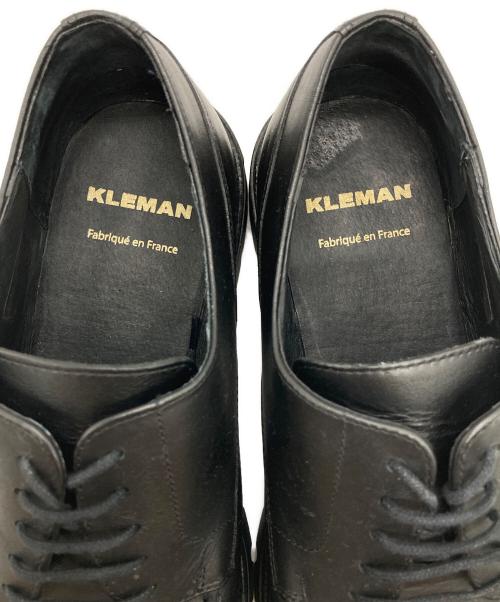 KLEMAN（クレマン）KLEMAN (クレマン) Uチップシューズ ブラック サイズ:41の古着・服飾アイテム