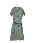 Aloha Blossom（アロハブロッサム）の古着「RYUKYU SOUVENIR DRESS」｜ブルー