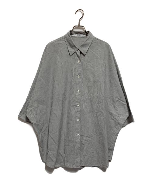 FRAMeWORK（フレームワーク）FRAMeWORK (フレームワーク) ハーフスリーブポンチョシャツ グレー サイズ:なしの古着・服飾アイテム