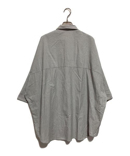 FRAMeWORK（フレームワーク）FRAMeWORK (フレームワーク) ハーフスリーブポンチョシャツ グレー サイズ:なしの古着・服飾アイテム
