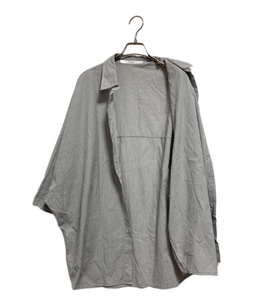 FRAMeWORK（フレームワーク）FRAMeWORK (フレームワーク) ハーフスリーブポンチョシャツ グレー サイズ:なしの古着・服飾アイテム