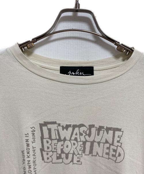 JOURNAL STANDARD（ジャーナルスタンダード）JOURNAL STANDARD (ジャーナルスタンダード) GAKU*JS フロッキーT アイボリー サイズ:不明の古着・服飾アイテム