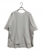 Whim Gazetteウィムガゼット）の古着「Vガゼットハーフスリーブプルオーバー」｜ホワイト