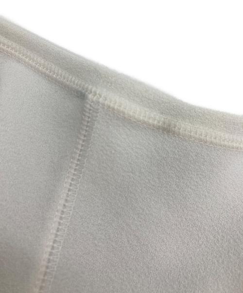 Whim Gazette（ウィムガゼット）Whim Gazette (ウィムガゼット) Vガゼットハーフスリーブプルオーバー ホワイト サイズ:FREEの古着・服飾アイテム