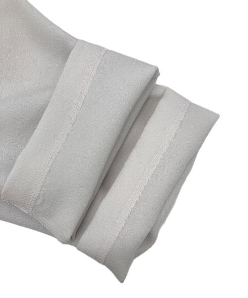 Whim Gazette（ウィムガゼット）Whim Gazette (ウィムガゼット) Vガゼットハーフスリーブプルオーバー ホワイト サイズ:FREEの古着・服飾アイテム