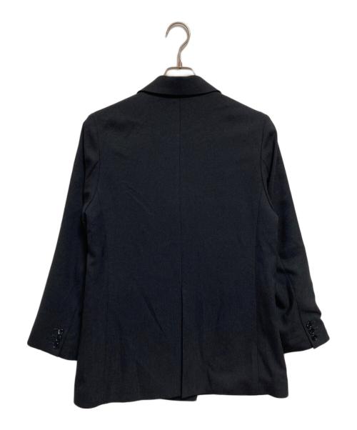 SLOBE IENA（スローブ イエナ）SLOBE IENA (スローブ イエナ) ウォッシャブルツイルダブルジャケット ネイビー サイズ:38の古着・服飾アイテム