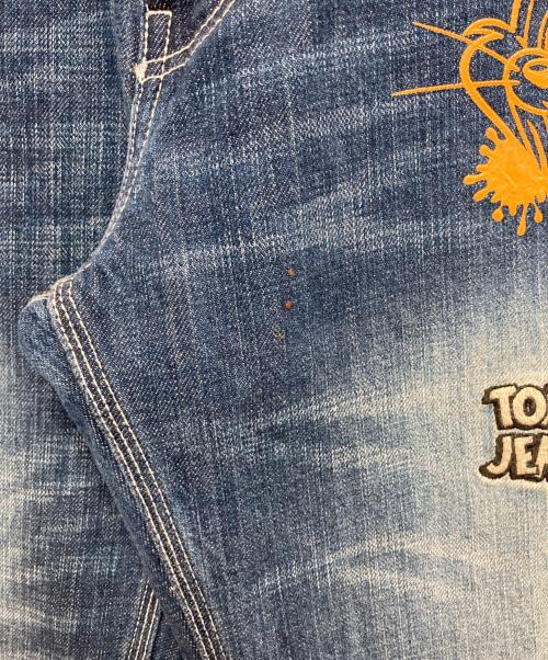VANSON（バンソン）VANSON (バンソン) トムとジェリー (トムトジェリー) デニムペインターパンツ インディゴ サイズ:SIZE W34の古着・服飾アイテム