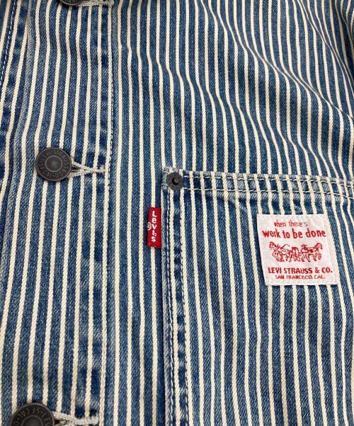 LEVI'S（リーバイス）LEVI'S (リーバイス) ヒッコリートラッカージャケット インディゴ サイズ:Mの古着・服飾アイテム