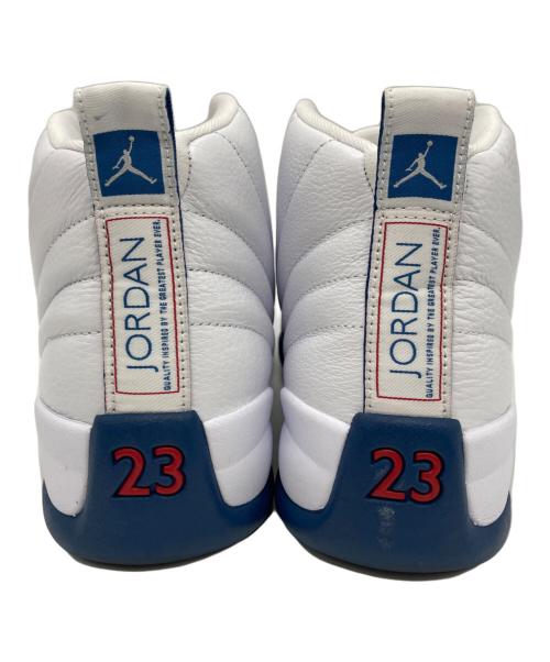 NIKE（ナイキ）NIKE (ナイキ) AIR JORDAN 12 RETRO ホワイト×ブルー サイズ:SIZE 25.5cmの古着・服飾アイテム