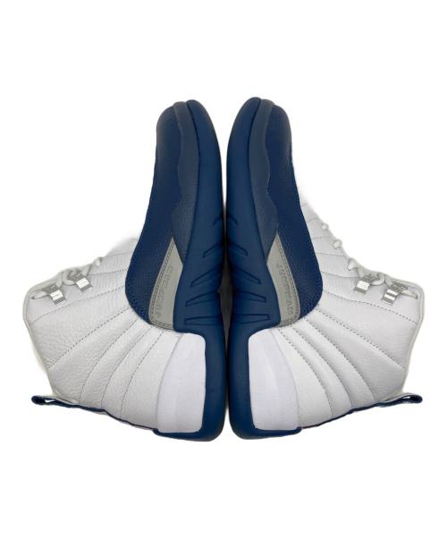NIKE（ナイキ）NIKE (ナイキ) AIR JORDAN 12 RETRO ホワイト×ブルー サイズ:SIZE 25.5cmの古着・服飾アイテム
