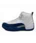 NIKE (ナイキ) AIR JORDAN 12 RETRO ホワイト×ブルー サイズ:SIZE 25.5cm：19000円