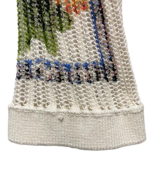 Desigual（デシグアル）Desigual (デシグアル) カーディガンスタンプ ホワイト サイズ:Lの古着・服飾アイテム