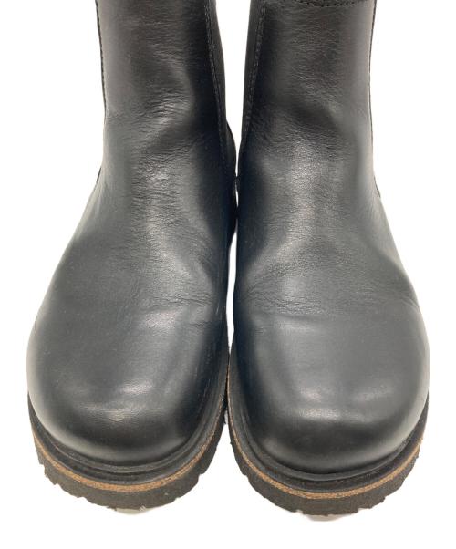 BIRKENSTOCK（ビルケンシュトック）BIRKENSTOCK (ビルケンシュトック) サイドゴアレザーブーツ ブラック サイズ:SIZE 26cmの古着・服飾アイテム
