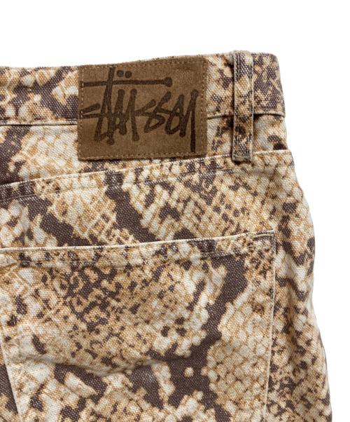 stussy（ステューシー）stussy (ステューシー) Washed Canvas Big OL ベージュ サイズ:32の古着・服飾アイテム