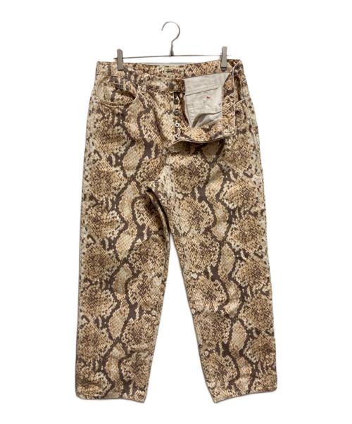 stussy（ステューシー）stussy (ステューシー) Washed Canvas Big OL ベージュ サイズ:32の古着・服飾アイテム